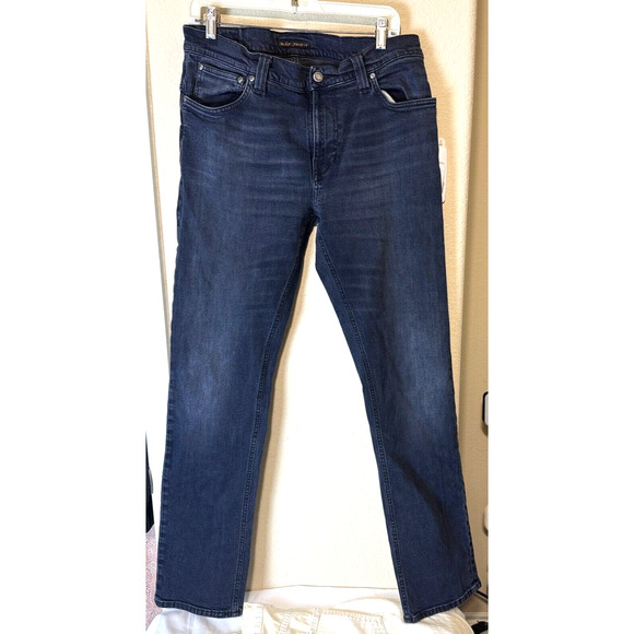 Nudie Jeans Thin Finn 36x34 Men's Premium Denim Slim Fit Stretch Cotton Italy - Picture 1 of 9